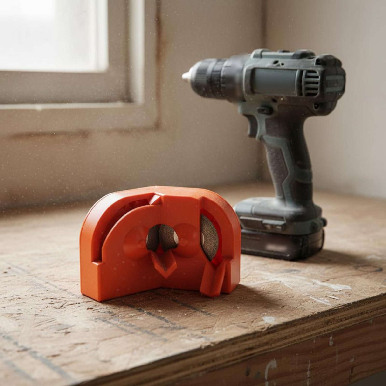 Power Tools Use - ドリルビットグラインダー 使いやすいポータブルドリルグラインダー 電動工具アクセサリー クイックシャープニング 長持ちする構造 ガレージ用