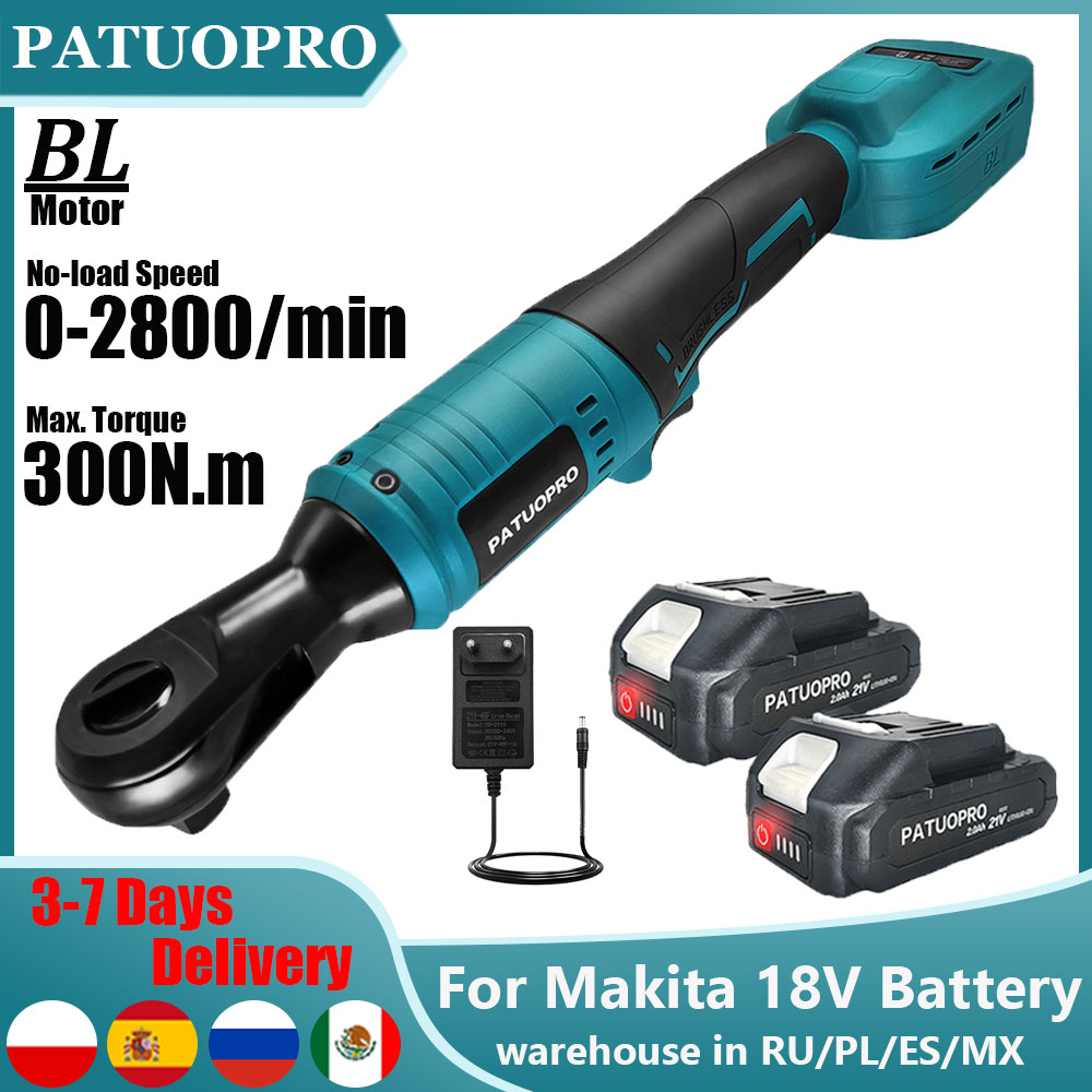 Power Tools Ingco - 300N.m ブラシレス電動ラチェットレンチ 1/2 