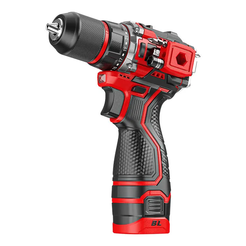 Power Tools Ingco - ブラシレス電気ドリルタッピングコードレスインパクトドリル金属ラチェットチャック電動ハンドドリル家庭用電動ドライバー