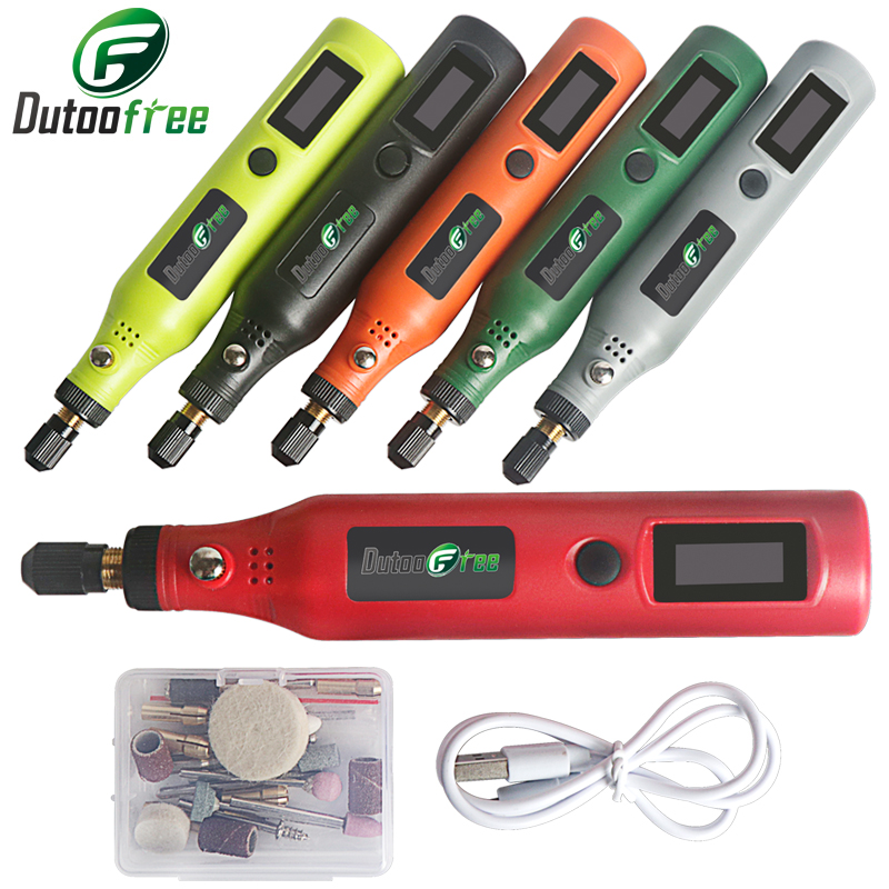 Power Tools Ingco - ミニワイヤレス電気ドリル,USBロータリーツール,木工彫刻ペン,ジュエリー用ドレメルツール,金属ガラス,5000r-15000r/min