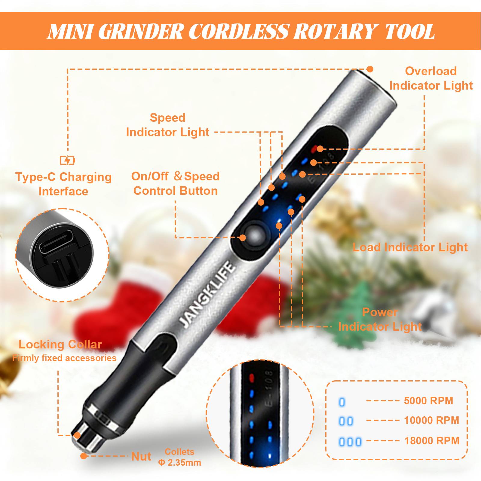 USBコードレスロータリーツールキット木工彫刻ペンDIYジュ - Power Tools Ingco のレビューと価格