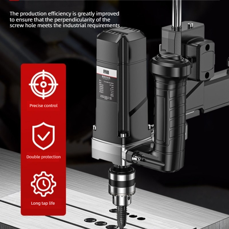 ハイパワーリチウム電動タッピングマシン小型デスクトップ多機能 - Power Tools Usa のレビューと価格