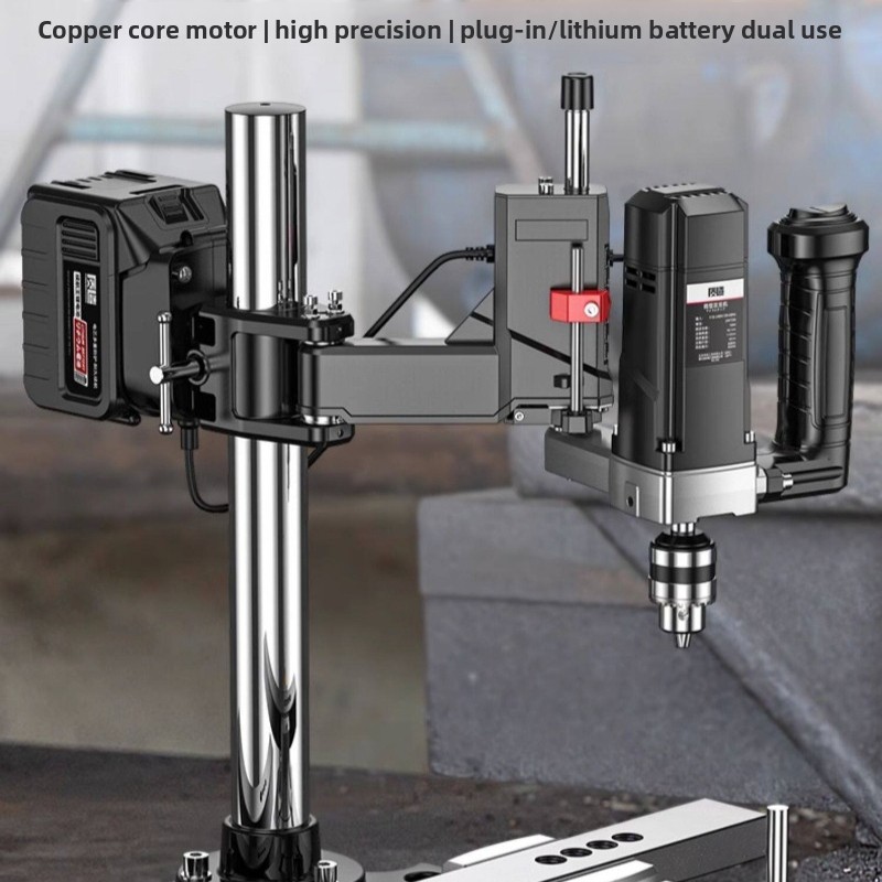 ハイパワーリチウム電動タッピングマシン小型デスクトップ多機能 - Power Tools Usa のレビューと価格