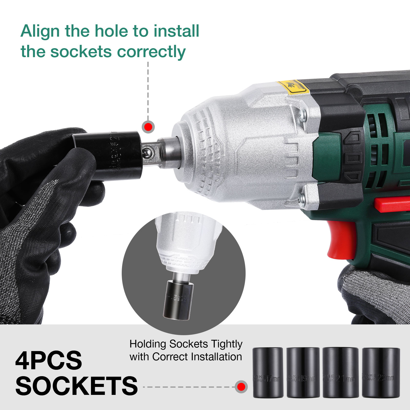 POSENPRO電動インパクトレンチ 550W 500Nm最 - Power Tools Ingco のレビューと価格
