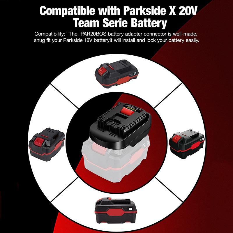 HAKSINKY PAR20BOS 電動工具バッテリーアダプ - Power Tools Use のレビューと価格