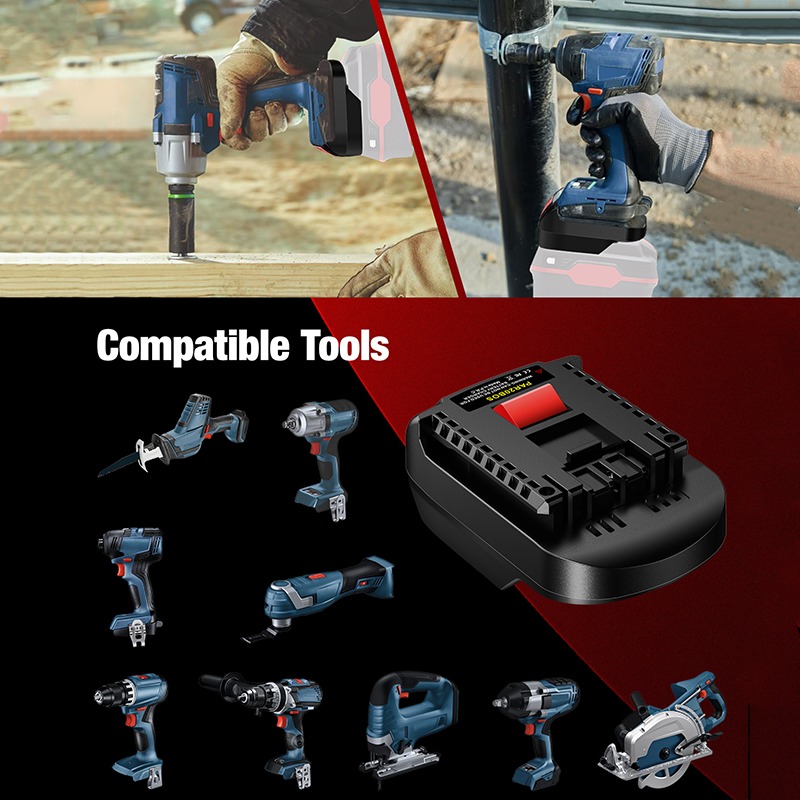 HAKSINKY PAR20BOS 電動工具バッテリーアダプ - Power Tools Use のレビューと価格