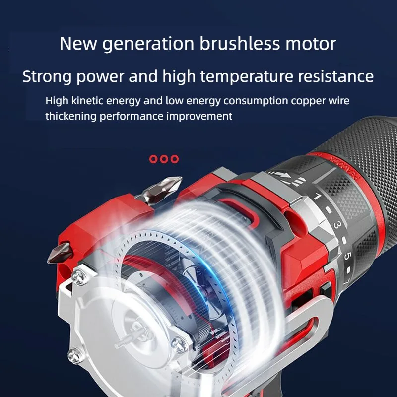 ブラシレス電気ドリルタッピングコードレスインパクトドリル金属 - Power Tools Ingco のレビューと価格