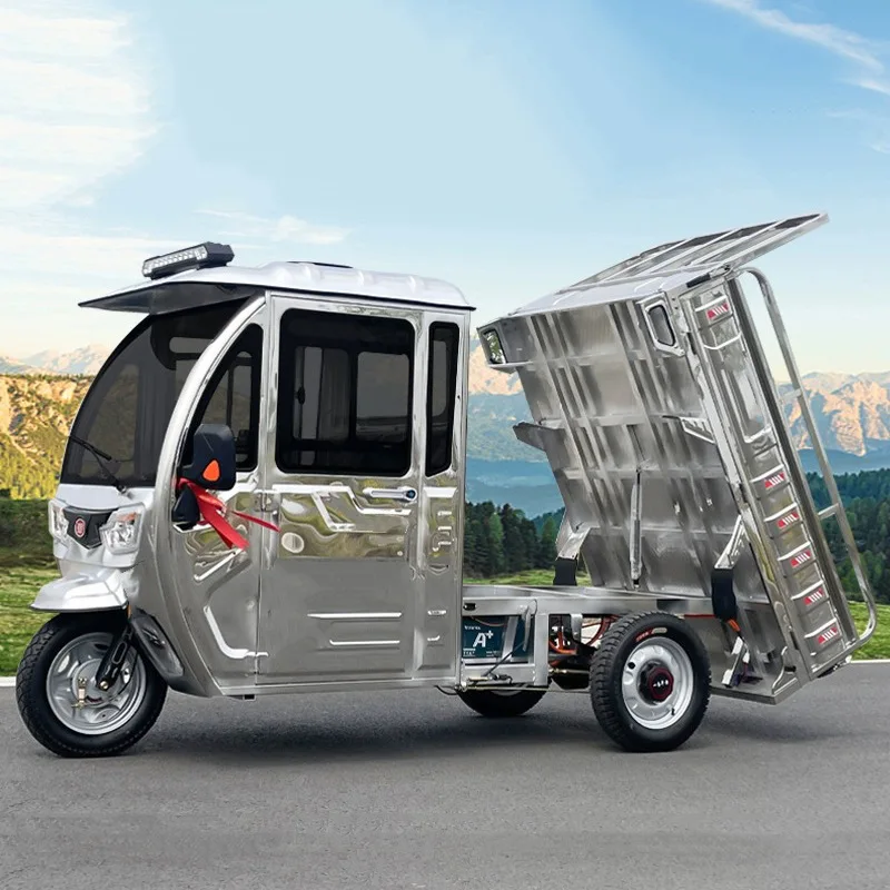 ステンレス製電動三輪車 貨物運搬用 耐腐食性 ロードキング  - Power Tools King のレビューと価格