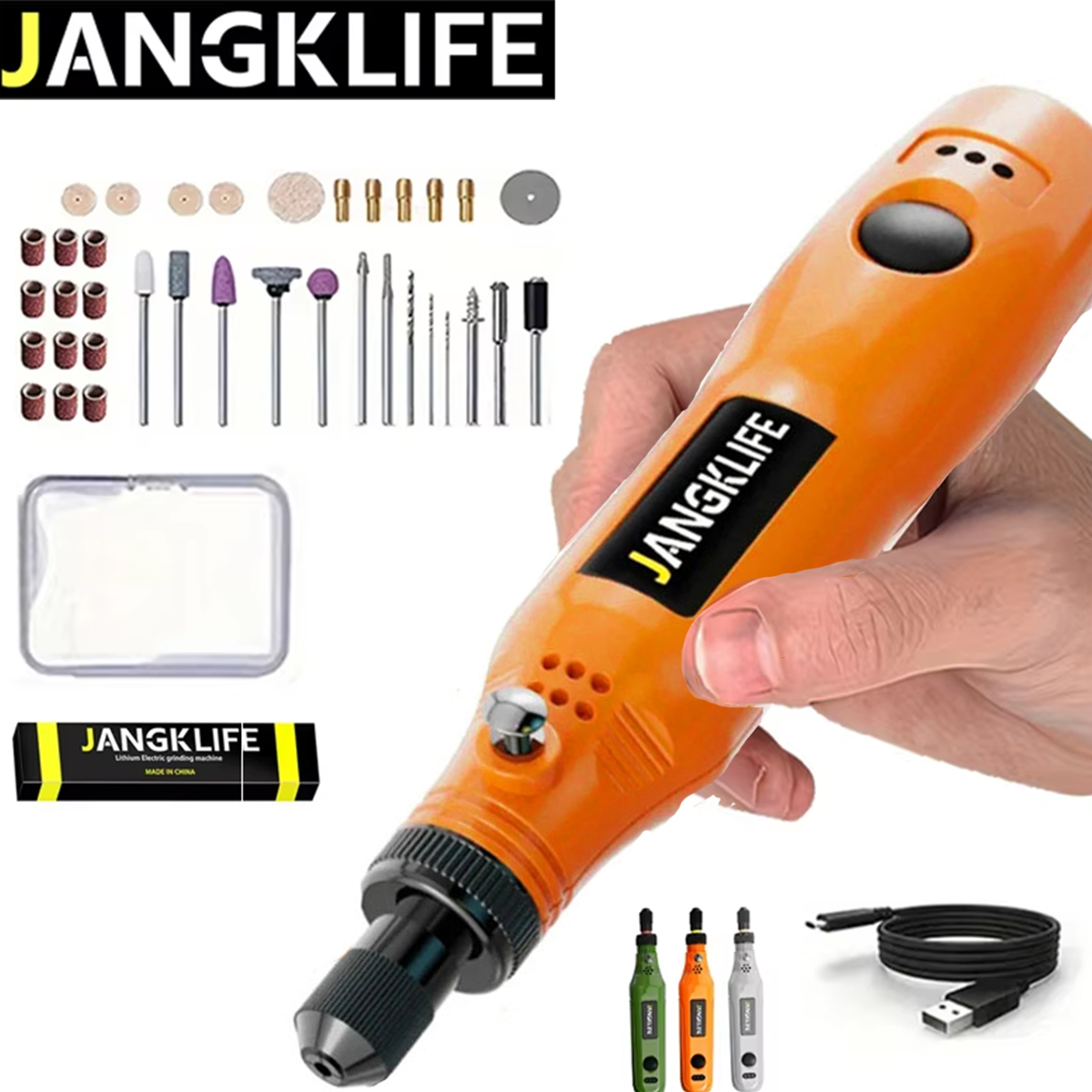 JANGKLIFE USB コードレスロータリーツールキット - Power Tools Ingco のレビューと価格