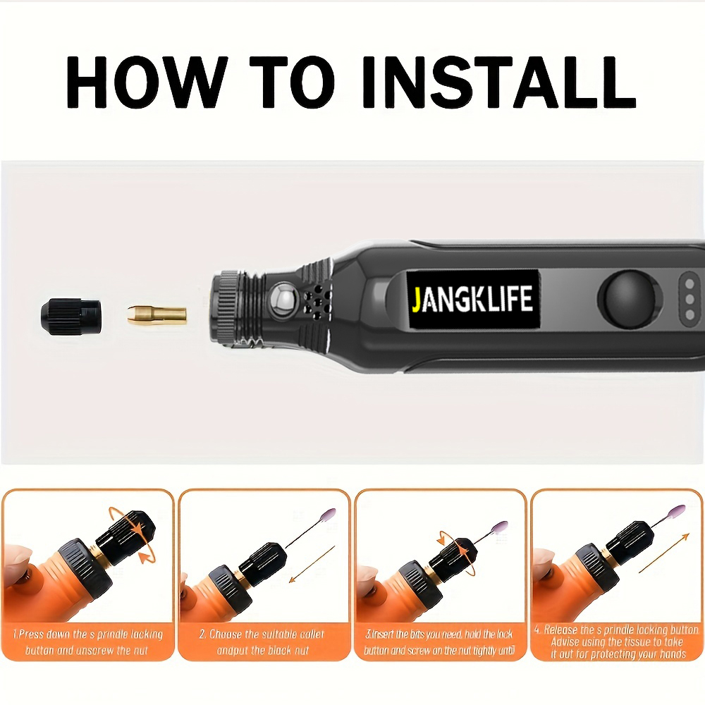 JANGKLIFE USB コードレスロータリーツールキット - Power Tools Ingco のレビューと価格