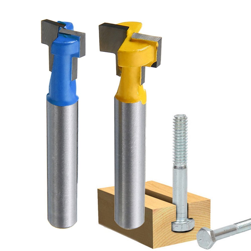 A11I 1/4インチシャンクTスロットカッタールータービッ - Power Tools Woodworking のレビューと価格