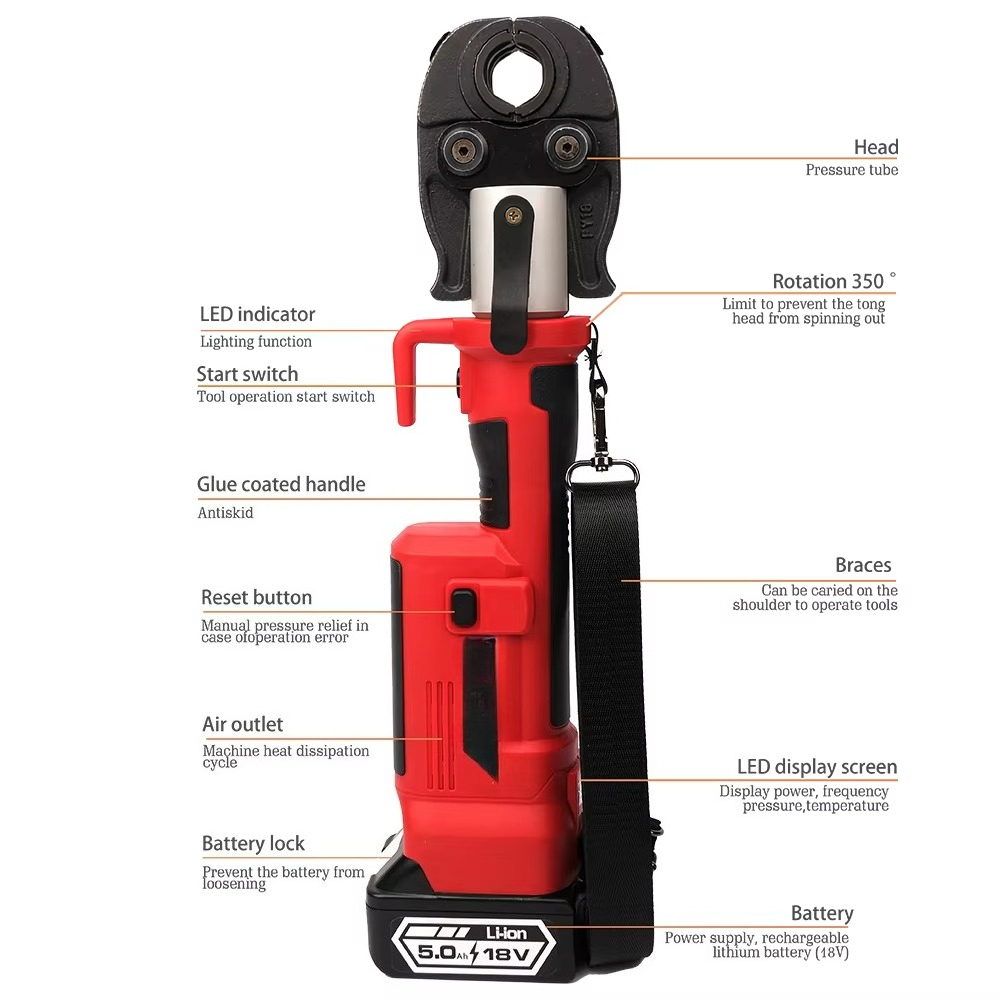 SD1930工場カスタマイズ可能バッテリー式油圧電動パイプ圧 - Power Tools Battery のレビューと価格
