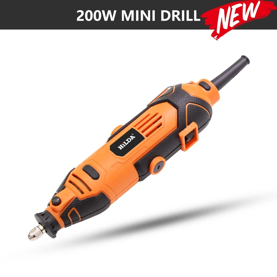HILDA 200 ワット彫刻電気ドリル彫刻ドレメルロータリ - Power Tools Ingco のレビューと価格