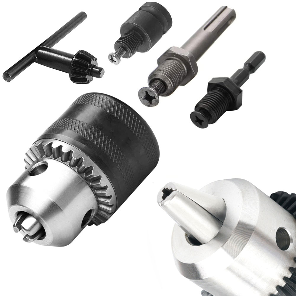 インパクトレンチコンバーター用ドリルチャックアダプター 1/ - Power Tools Woodworking のレビューと価格