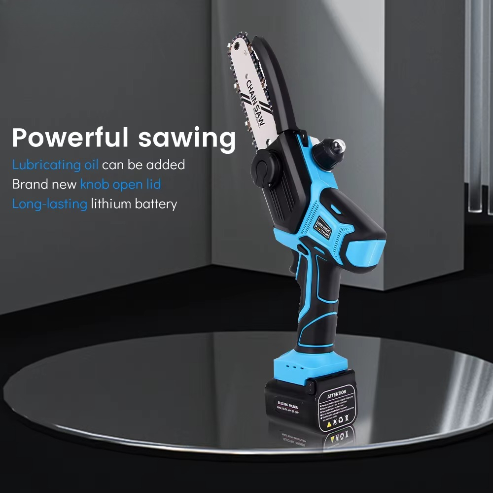 5インチ ブラシレス電動ノコギリ コードレスチェーンソー リ - Power Tools Woodworking のレビューと価格